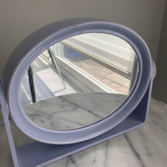 80s retro swivel mirror - Picture 4 of 5